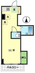 バレーベア北新田の物件間取画像